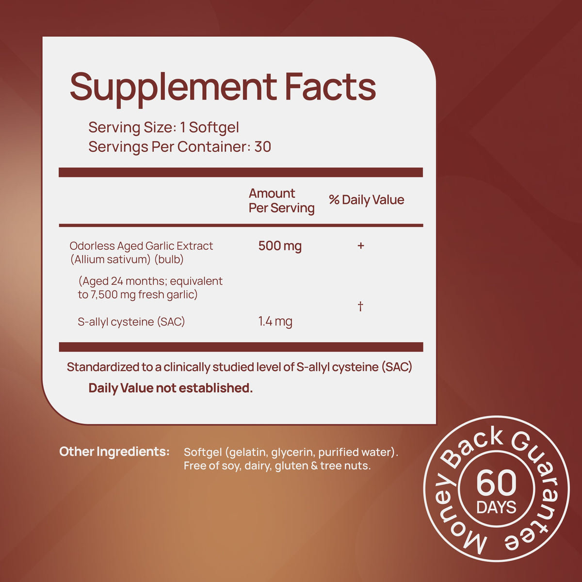Bravano Aged Garlic Extract